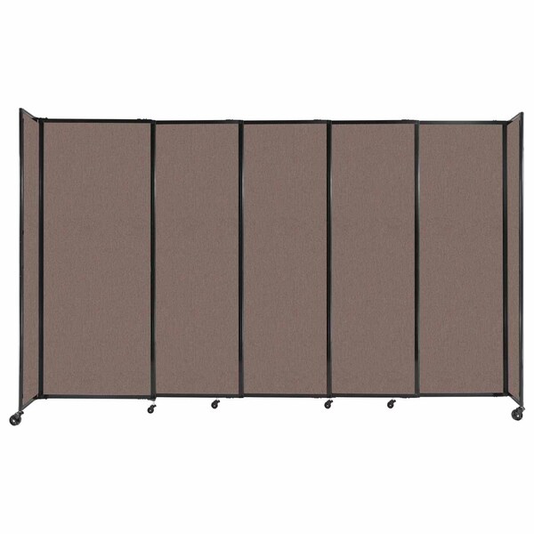 StraightWall Sliding Portable Partition 11'3" x 6'10" Latte Fabric